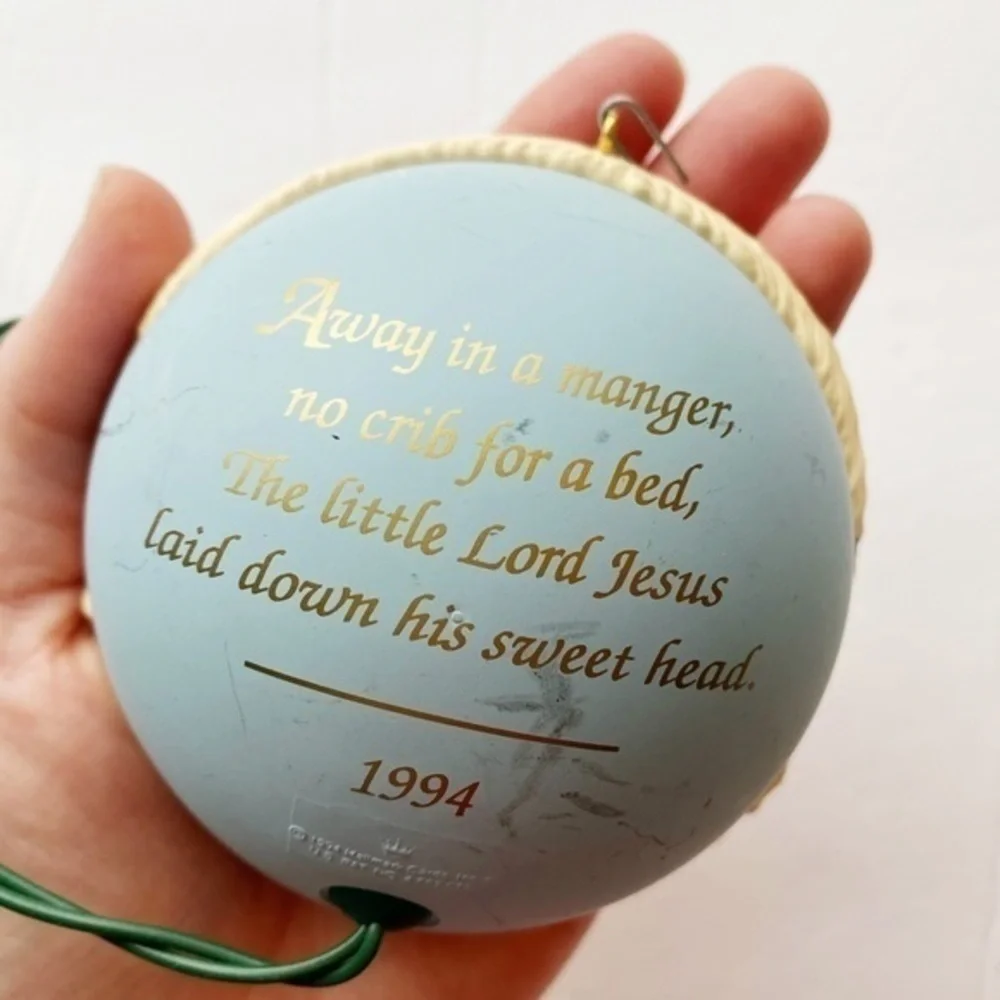 Vintage 1994 Hallmark Keepsake Away In A Manger